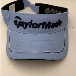 TaylorMade light blue visor
